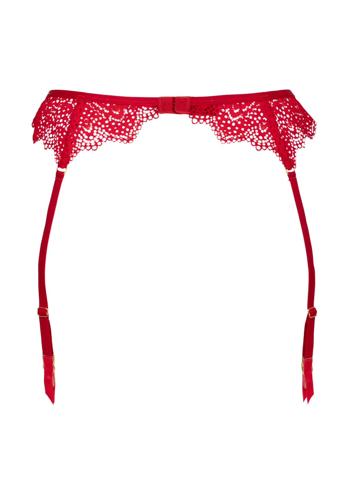 Nommée Désir Rouge Garter Belt